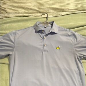 2023 Peter Millar Blue Masters Golf Polo - Sz. Medium (M) - Excellent Condition